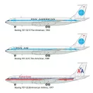 Roden Boeing 707-321 repülő makett