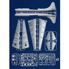 Roden Convair B-36 Peacemaker makett