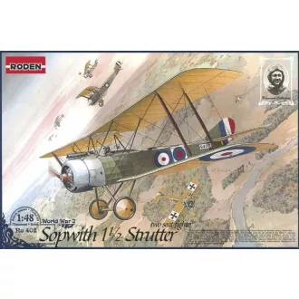 Roden Sopwith 11/2 Strutter two-seat fighter repülő makett