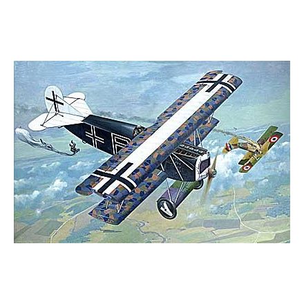 Roden Fokker D.VII ( OAW) ''Walter Blume'' makett