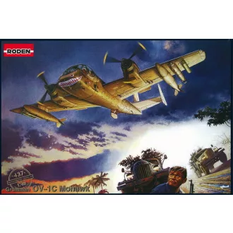 Roden OV-1C Mohawk repülő makett