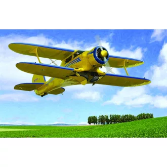 Roden Beechcraft D17S repülő makett