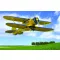 Roden Beechcraft D17S repülő makett