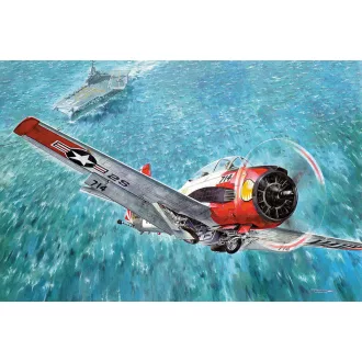 Roden North American T-28C Trojan repülő makett