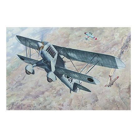 Roden Heinkel He-51 B-1 makett