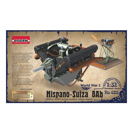 Roden Hispano-Suiza 8Ab makett