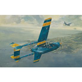 Roden O-2A Skymaster U.S. Navy Service makett