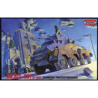   Roden Sd.Kfz. 231 Schwerer Panzerspähwagen harcjármű makett