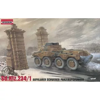 Roden Sd.Kfz 234/1 Puma harcjármű makett