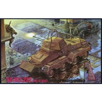   Roden Sd.Kfz. 232 Schwerer Panzerspähwagen harcjármű makett