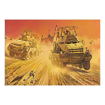 Roden Sd.Kfz. 263 (8-Rad) Schwerer Panzerfunkwagen makett