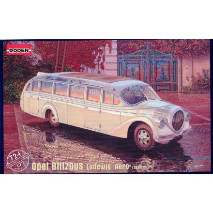 Roden Opel Blitzbus Ludewig "Aero" (1937) makett