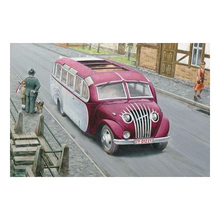 Roden Opel Blitzbus "Straßenzepp Essen" makett