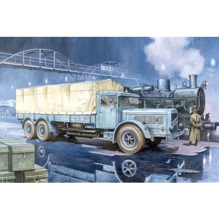 Roden Vomag 8 LR LKW WWII German Heavy Truck makett