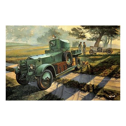 Roden WWII British Armoured Car Pattern 1920 Mk.I makett