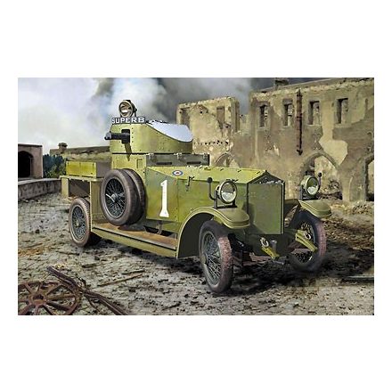 Roden British Armoured Car (Pattern 1914) makett