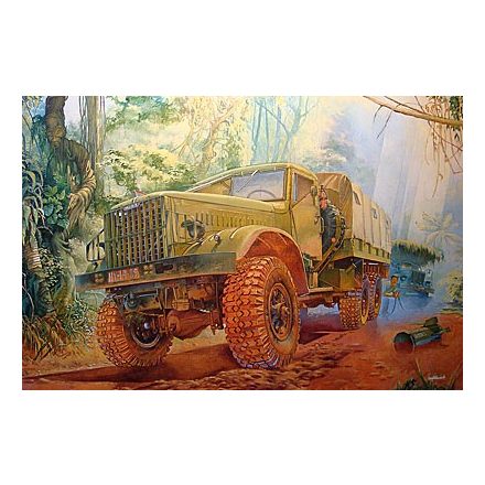 Roden KrAZ-214B makett