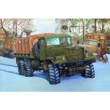 Roden KrAZ-255B soviet off-road truck makett