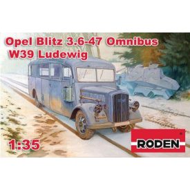 Roden Opel Blitz 3.6-47 Omnibus W39 Ludewig makett