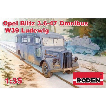 Roden Opel Blitz 3.6-47 Omnibus W39 Ludewig makett