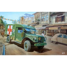 Roden M43 3/4 ton 4x4 Ambulance Truck makett