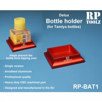   RP Toolz Deluxe alumínium ragasztóüveg-tartó Tamiya üvegekhez