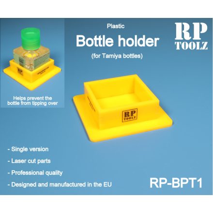 RP Toolz Műanyag ragasztótartó Tamiya üvegekhez (1 db-os)