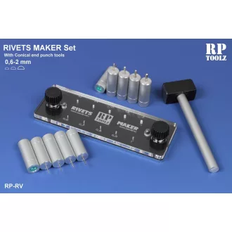RP Toolz Rivet Maker szegecskészítő 0,6–2,0 mm