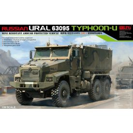   RPG Russian URAL 63095 TYPHOON-U Mine Resistant Ambush Protected Vehicle makett