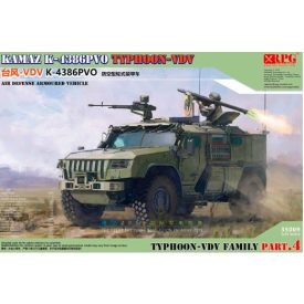   RPG K-4386PVO Typhoon-VDV Air Defence Armoured Vehicle makett