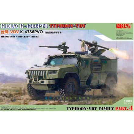 RPG K-4386PVO Typhoon-VDV Air Defence Armoured Vehicle makett