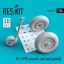 ResKit Bf-109K wheels set (weighted)