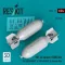 ResKit MK.36 bombs (1000 lbs) for all US NAVY & RAF of WW2 & Korean War (2 pcs) (3D Printed)