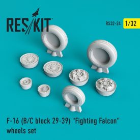   Reskit F-16B/C block 29-39 "Fighting Falcon" wheels set