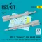 ResKit GBU-12 Paveway II laser guided bombs (2 pcs) (F-4, F-5, A-10, F-16, F-15, F-111, Harrier, Rafale, Mirage 2000, Gripen, Tornado, Eurofighter, Kfir) (3D Printed)