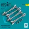 ResKit Python 5 missiles (4 pcs) (F-16I, F-16D, F-15I, Mirage F.1) (3D Printed)