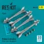 ResKit Python 5 missiles (4 pcs) (F-16I, F-16D, F-15I, Mirage F.1) (3D Printed)
