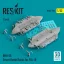 ResKit BRU-55 Smart Bomb Racks for F/A-18 (2 pcs) (3D Printed)