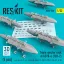 ResKit Triple Ejector Rack A/A37B-6 (TER-7) (5 pcs) (A-4, A-6, A-7, F-4, S-3,F-8, F-84F, F-100, F-105, F-15, A-1, A-10)