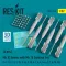 ResKit Mk.82 bombs with Mk.15 Snakeye fins (6 pcs) (F-4, F-5, F-8, F-15, F-16, F-18, A-1, A-4, A-6, A-7, A-10, Kfir) (3D Printed)