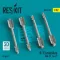 ResKit R-73 missiles (4 pcs) (MiG-29, Su-27) (3D Printed)