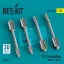 ResKit R-73 missiles (4 pcs) (MiG-29, Su-27) (3D Printed)