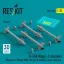 ResKit R.550 Magic-2 missiles (4 pcs) (Mirage F.1, Mirage 2000, Mirage III, Rafale, Super Etendard, MiG-21, Jaguar) (3D Printed)