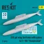 ResKit 450 gal wing fuel tanks with pylons for F-105 Thunderchief (2 pcs)