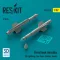 ResKit Firestreak missiles (2 pcs) (EE Lightning, Sea Vixen, Gloster Javelin) (3D Printed)
