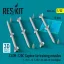 ResKit CATM-120C Captive air training missiles (4 pcs) (F-15, F-16, F-18,F-22, JAS-39, Eurofighter) (3D Printed)