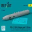 ResKit SUU-11B/A Minigun pod 7,62mm (1 pcs) (A-1, A-37, B-26K, F-84, F-86, F-100D, F-4J, AH-1G/J/S/T/W, CL-41G, O-2, OP-2E, AP-2H, AT-28, AT-38B, AU-23, OV-10) (3D printed)