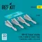 ResKit AIM-4D Falcon missiles (4 pcs) (F-89J, F-101B/F, CF-101B/F, F-102A, F-4(C,D,E,EJ), J-35F/J, J-37, AJ-37) (3D Printed)