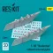 ResKit F-105 Thunderchief outboard universal pylons (2 pcs) (3D Printed)