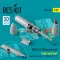 ResKit SUU-16A 20mm gun pod (open gun bay) wings mounting for F-4 Phantom II (C,D) (1 pcs) (3D Printed)